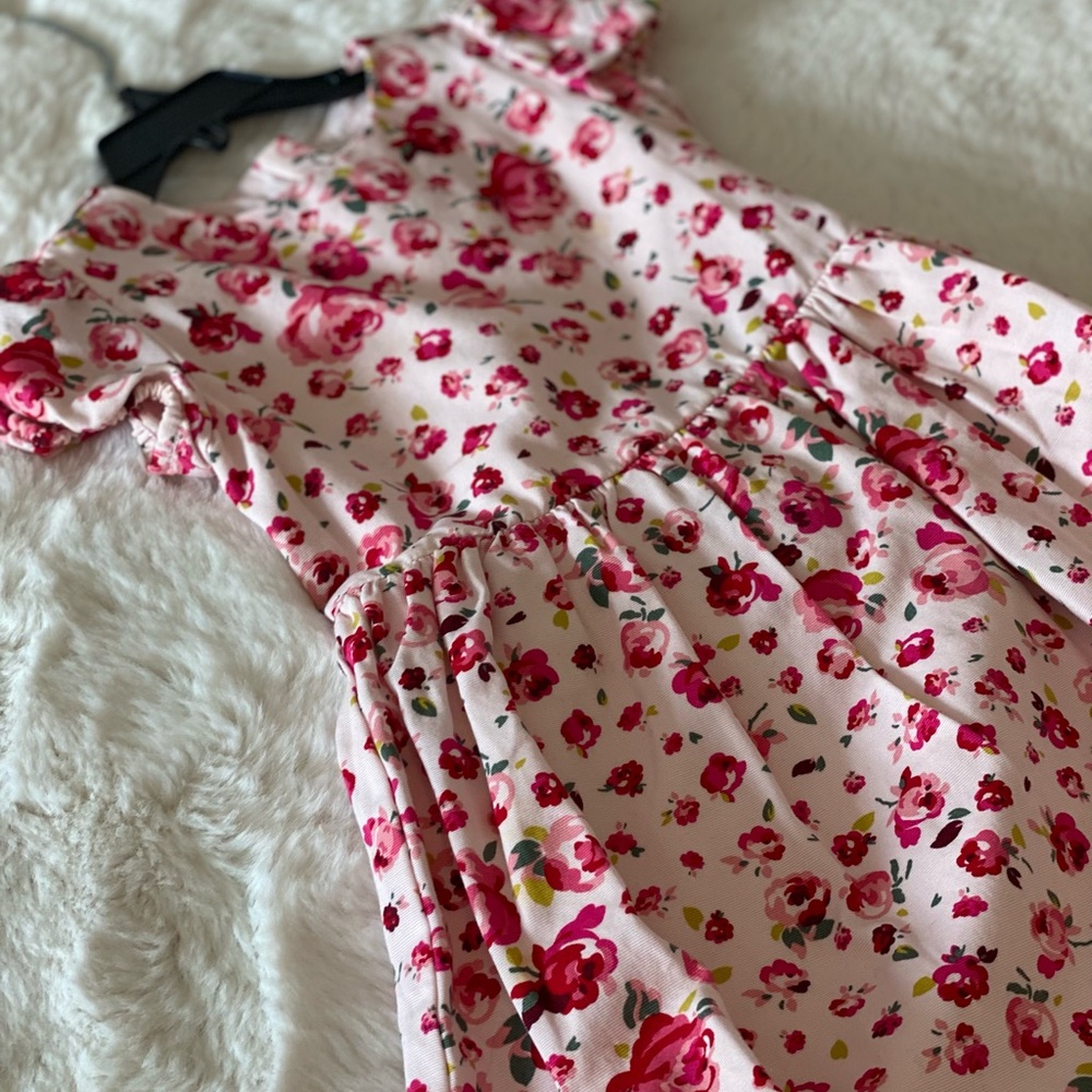 Baby GAP Toddler Girl Pink Floral Dress – Size 4T